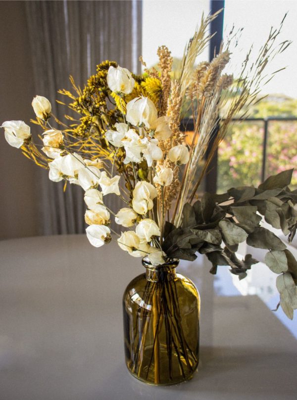 Arranjo Flores Secas/Desidratadas Essência