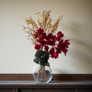 Arranjo flores secas/desidratadas Festa